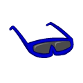 Blue Sunglasses